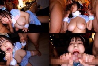 TIKB-224 巨乳変態言いなりメイドがドMご奉仕でお漏らしイキ！ 羽月乃蒼